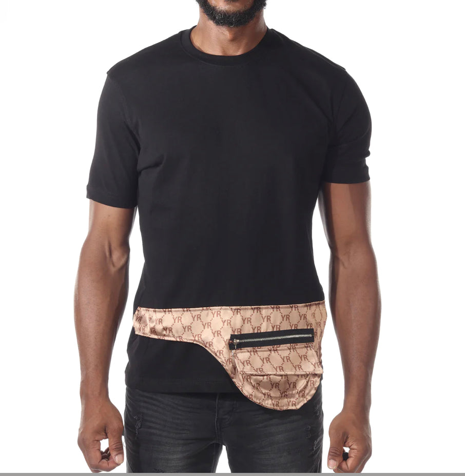 YOUNG REPUBLIC POUCH FASHION T-SHIRT WHITE