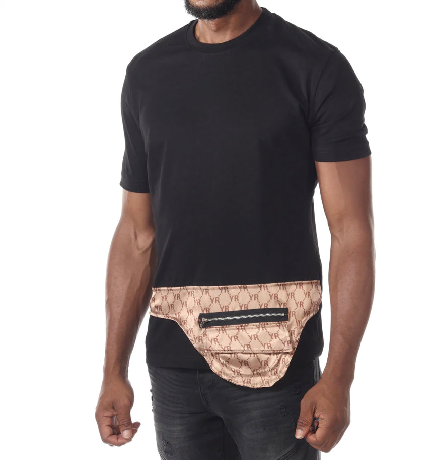 YOUNG REPUBLIC POUCH FASHION T-SHIRT WHITE
