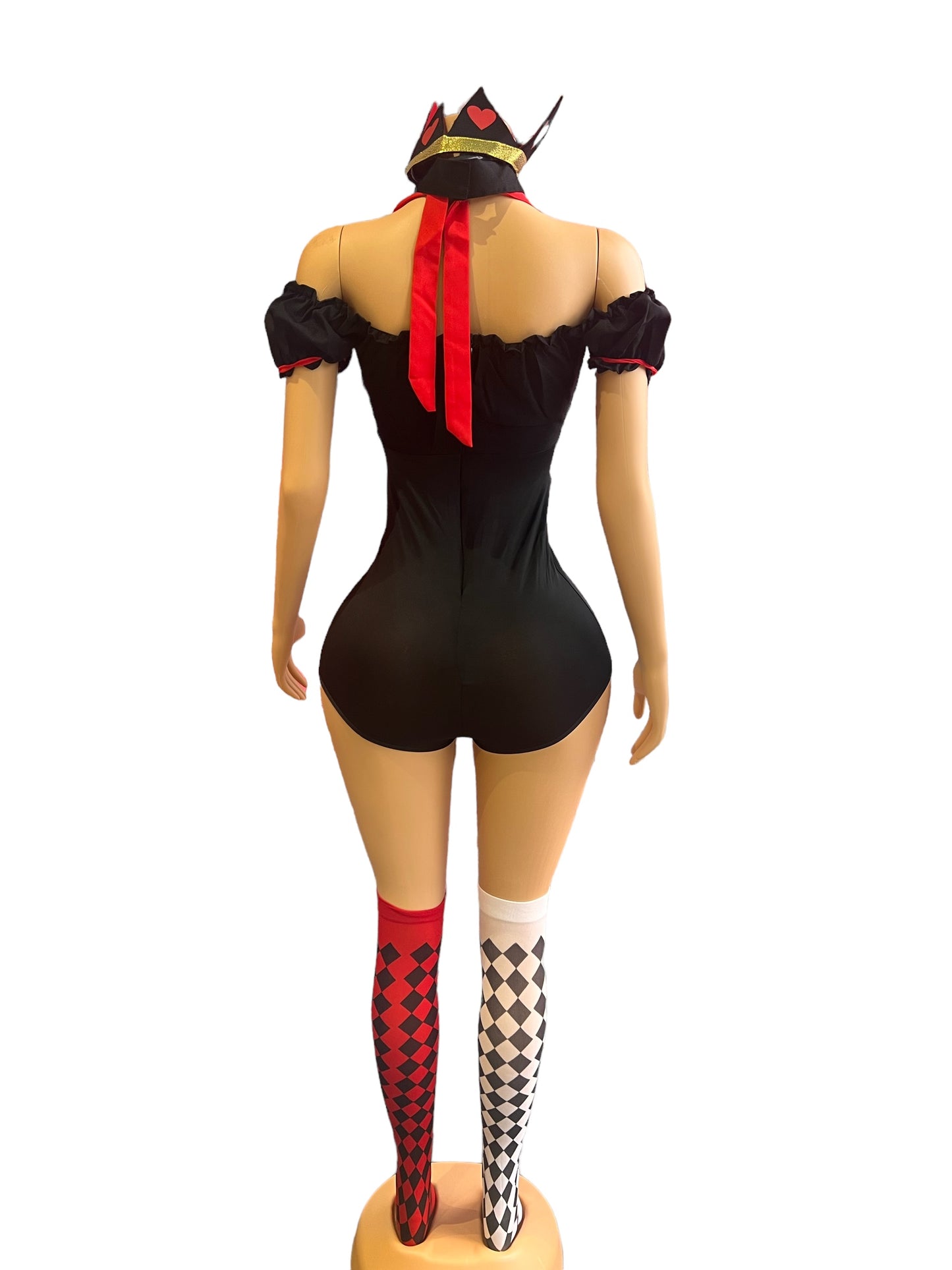 RED HEART QUEEN ADULT HALLOWEEN QUEEN COSTUME