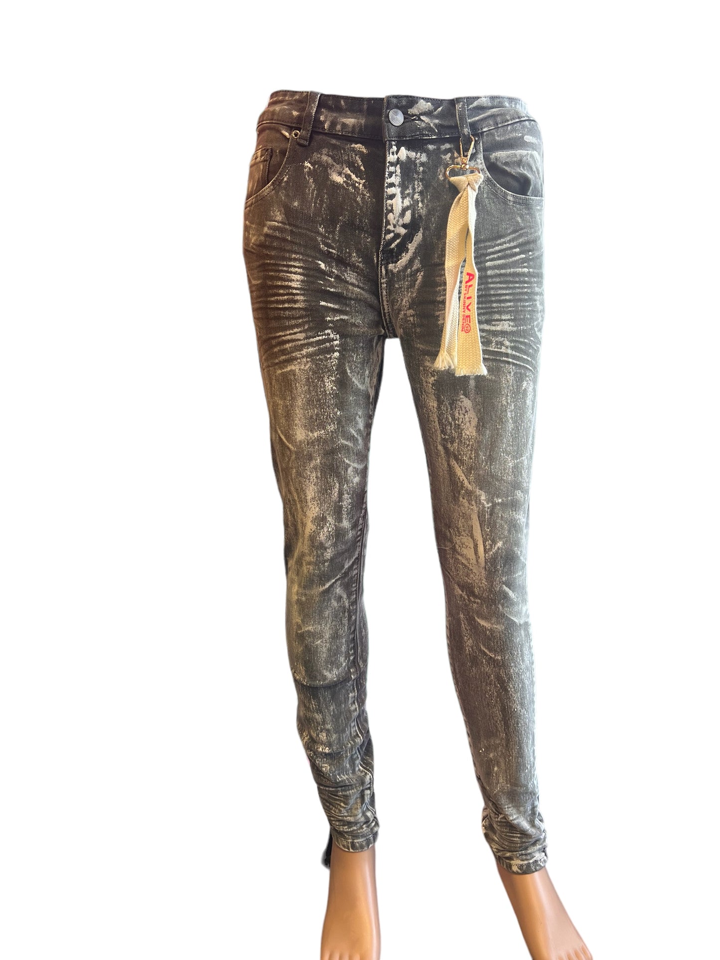 ALIVE BRAND JEANS LOW RISE SLIM FIT