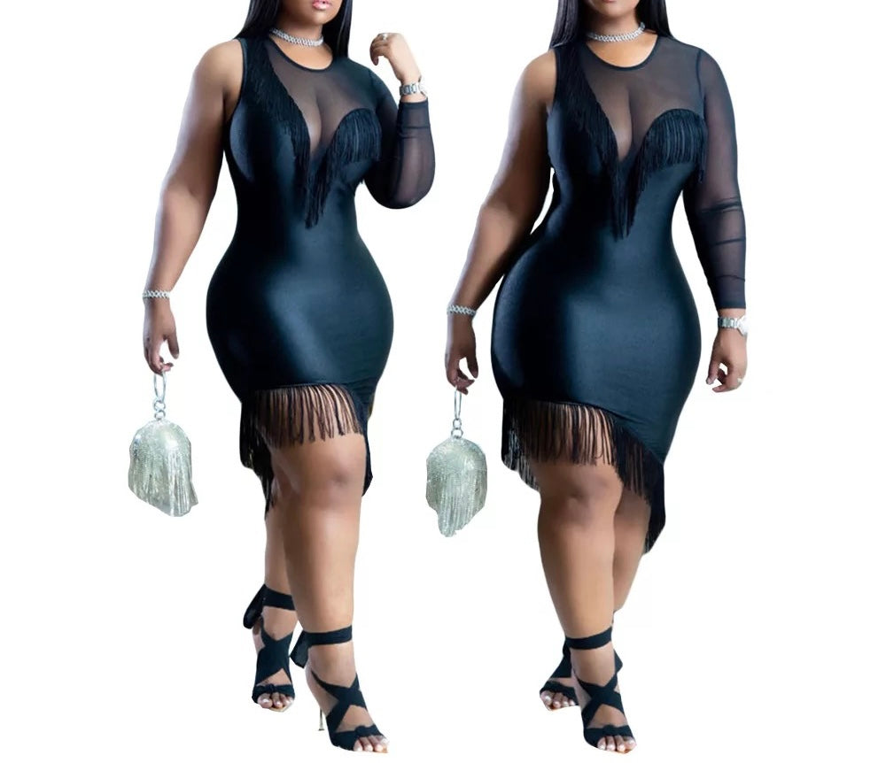 SEXY ONE SHOULDER DRESS