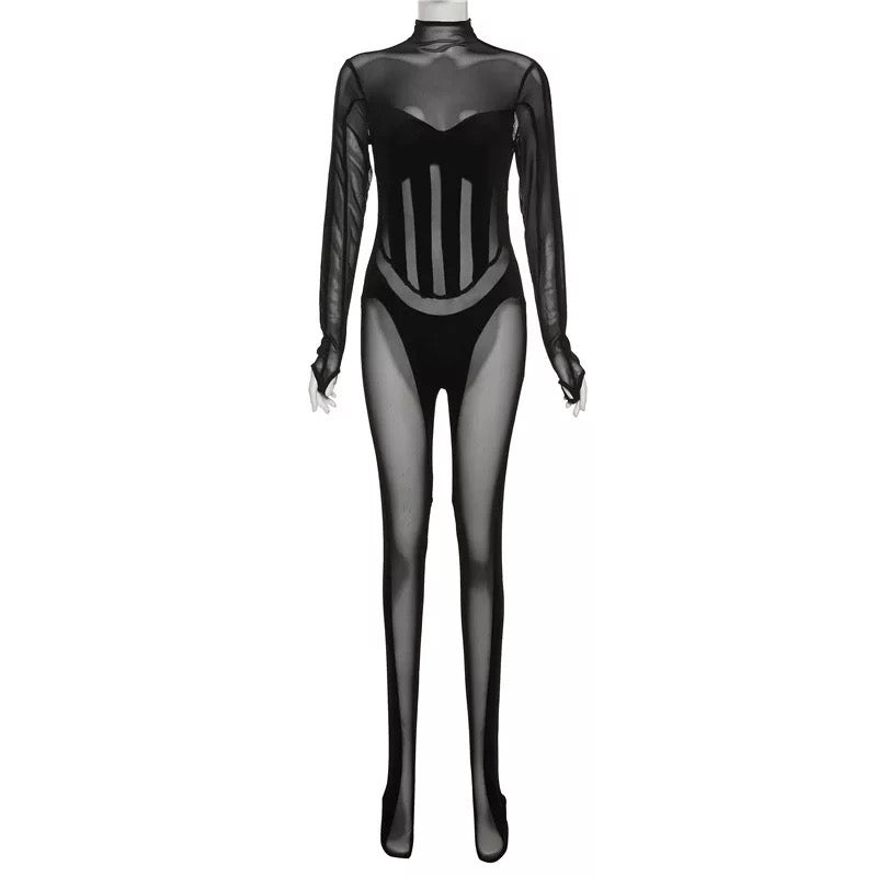 SMOOCHES SPLICE JUMPSUIT