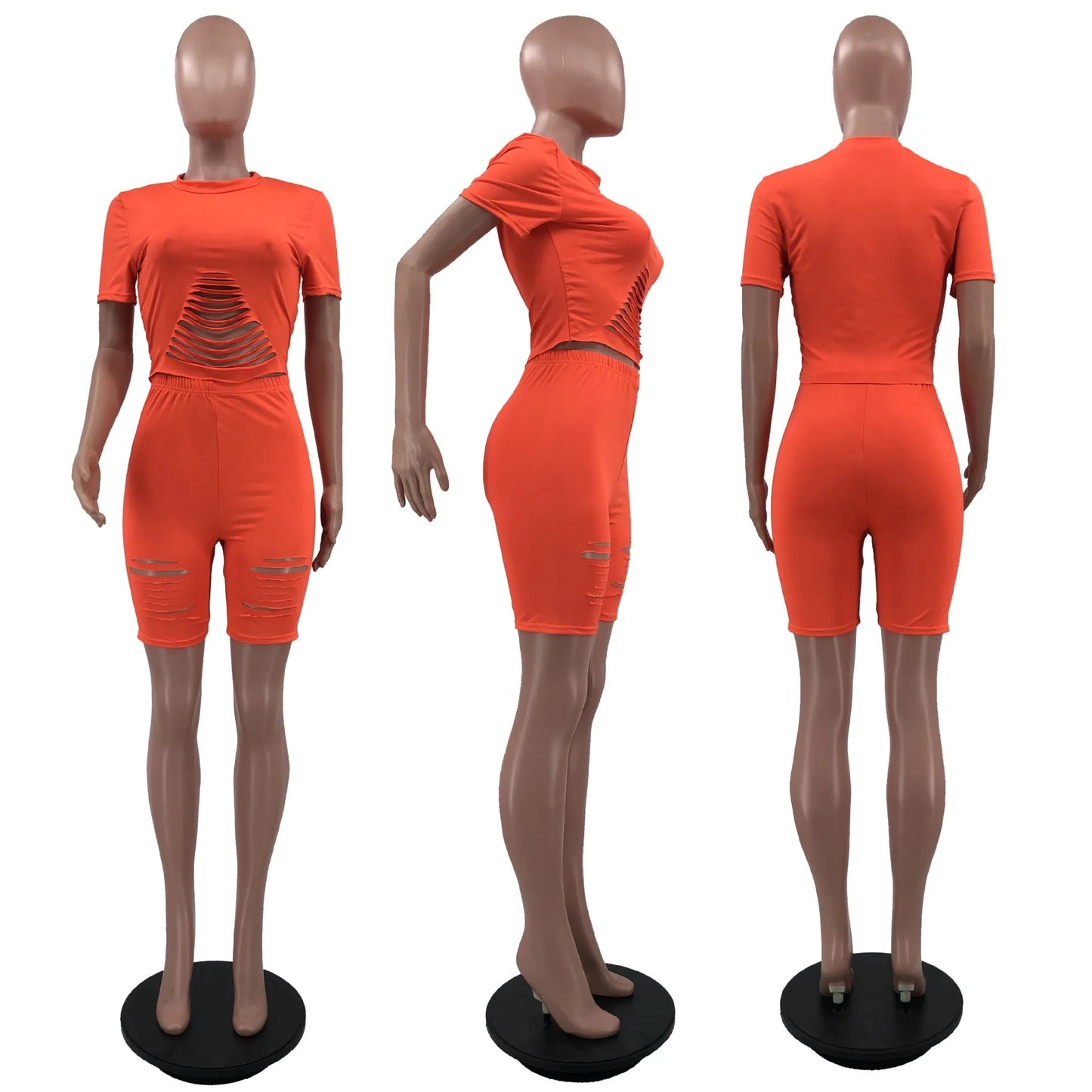 SEXY TWO-PIECE CASUAL SET