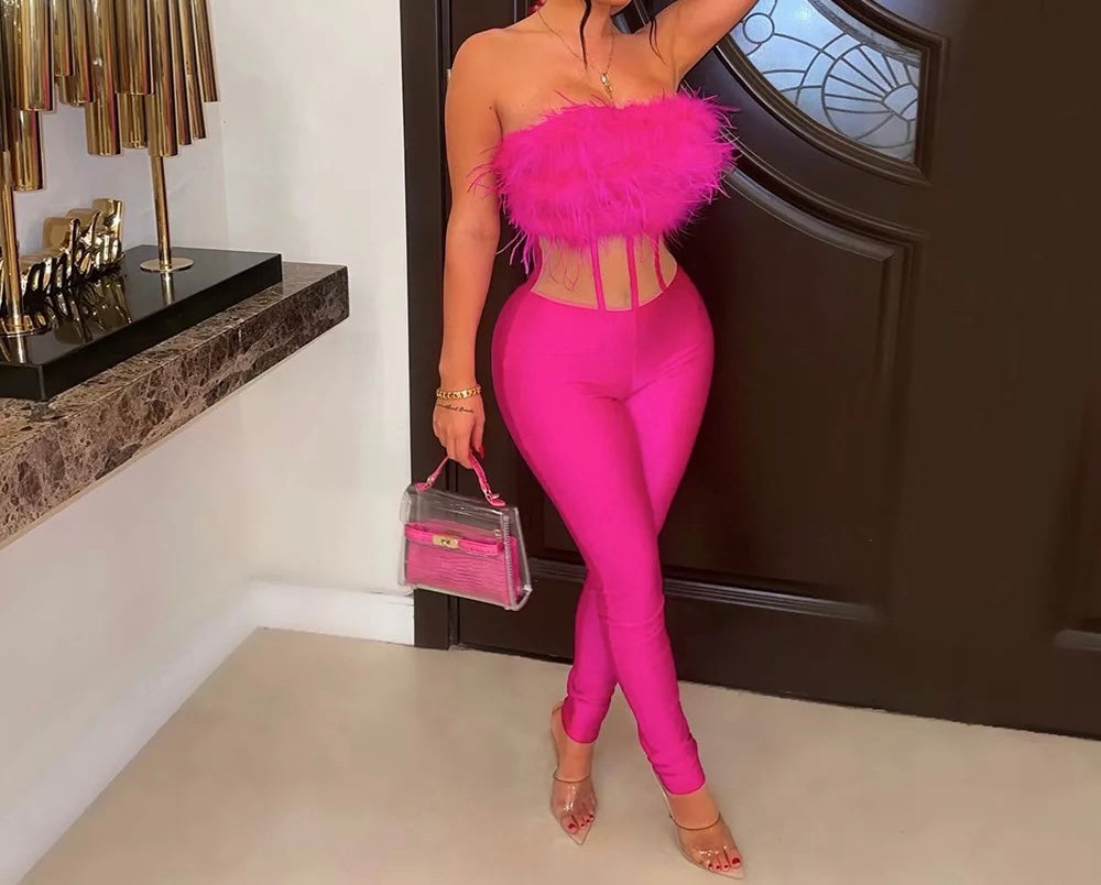 CHEST HAIR JUMPSUIT