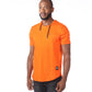 MEN'S ORANGE SHORT SLEEVE DESTRESS T-SHIRT WITH DRAW STRING