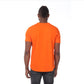 MEN'S ORANGE SHORT SLEEVE DESTRESS T-SHIRT WITH DRAW STRING