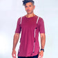 FASHION T-SHIRT WITH NIGHT REFLECTOR AND DRAW STRING