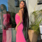 STYLISH FASHIONABLE  HIGH QULITY LUXURY PINK DRESS