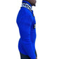 JETSON BLUE SHAWL COLLAR MENS SWEATER WITH BUCKLES