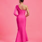 CLASSY FUCHSIA PINK DRESS