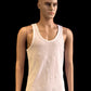 MEN'S COTTON TANK TOP  WHITE