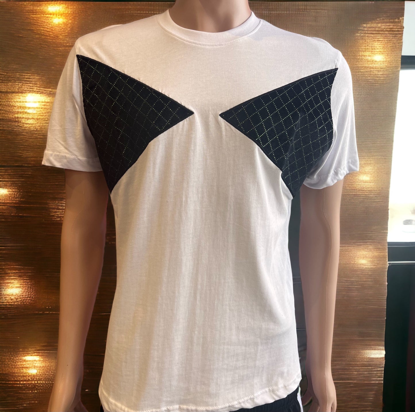 MEN'S SUMMER ICE SILK T-SHIRT WITH VELVET SIDE STYLE FASHION DESIGNS