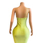 HIGH QUALITY BODYCON BANDAGE TUBE MINI DRESS