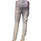 ALIVE HOMME DISTRESSED RIPPED MEN JEANT