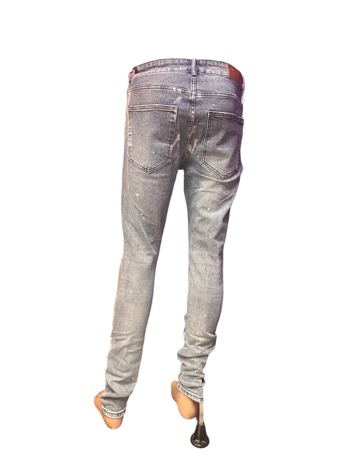 ALIVE HOMME DISTRESSED RIPPED MEN JEANT