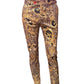 CHINO VINTAGE SKINNY DESIGN DRESS PANTS