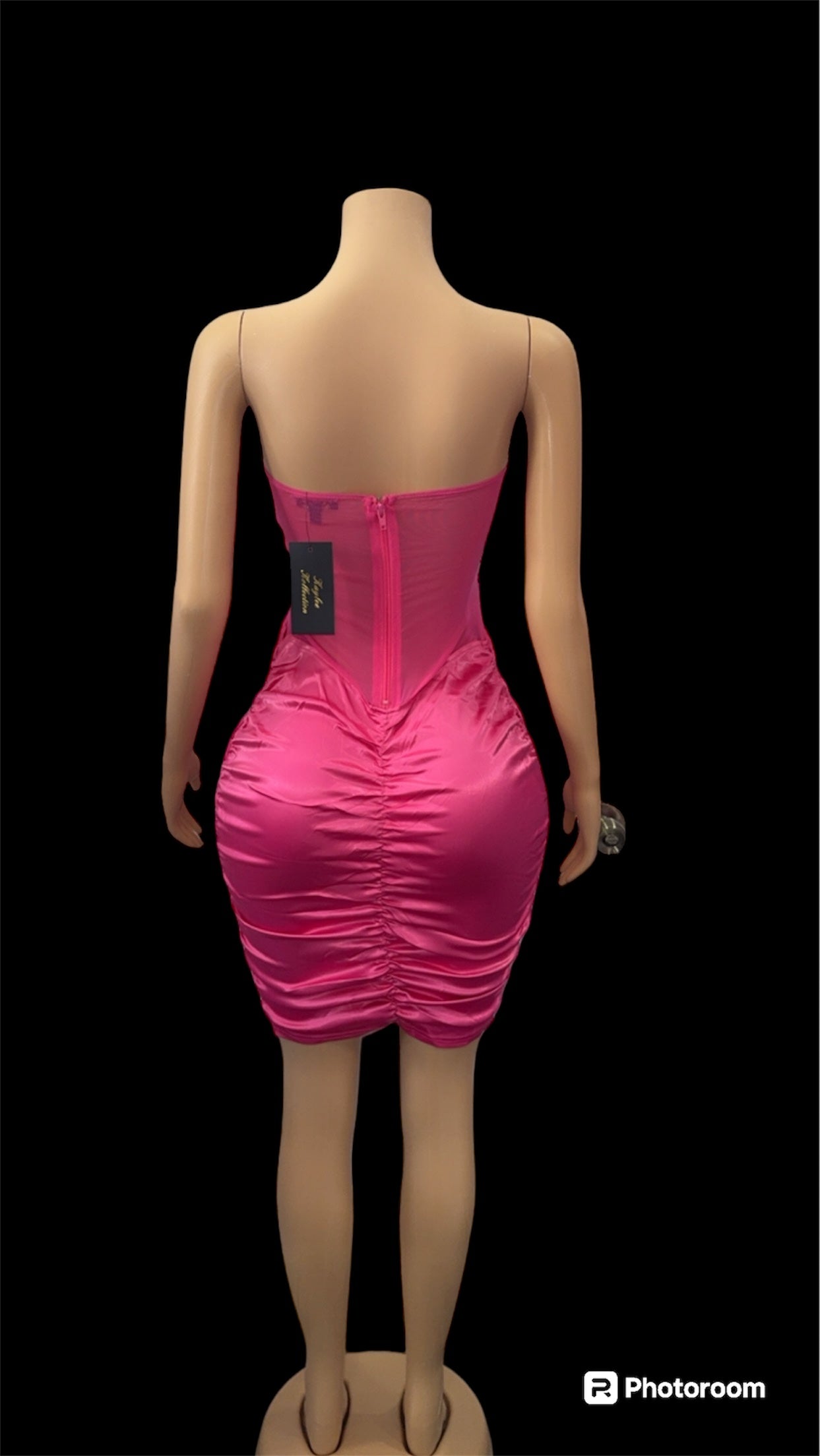 HOT PINK BUSTIER