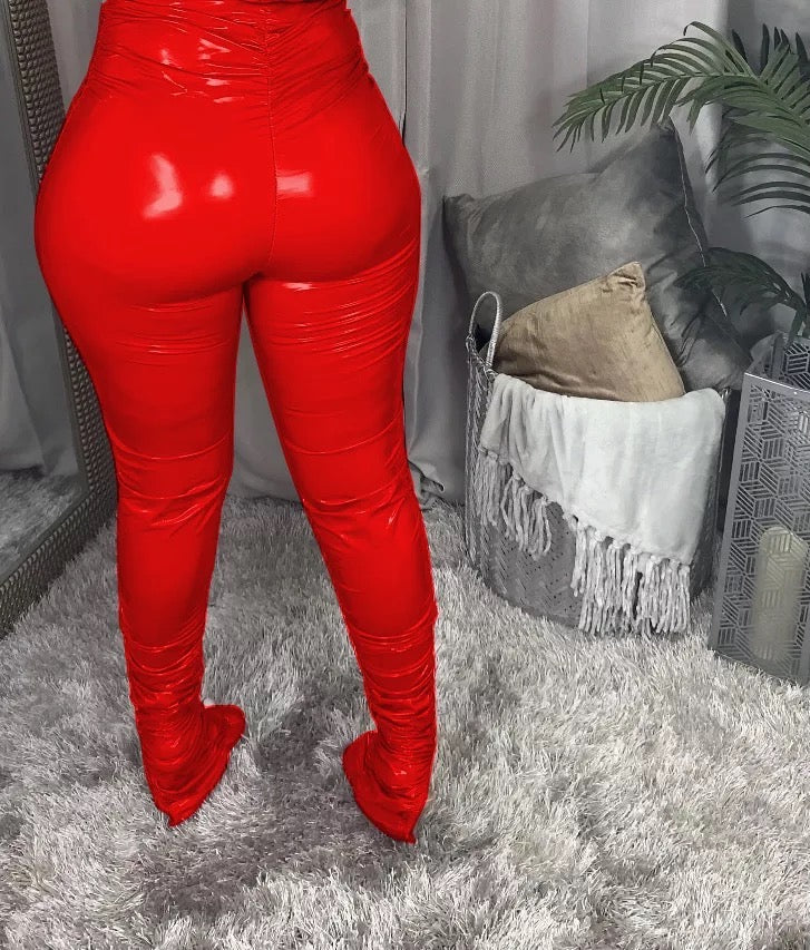 BOTTOM LEATHER LEGGINGS