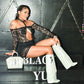 BLACK LACE UP DRESS/LINGERIE