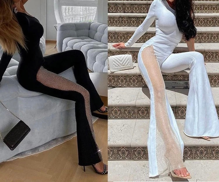 TREND HIGH QUALITY SHINY JUMPSUIT