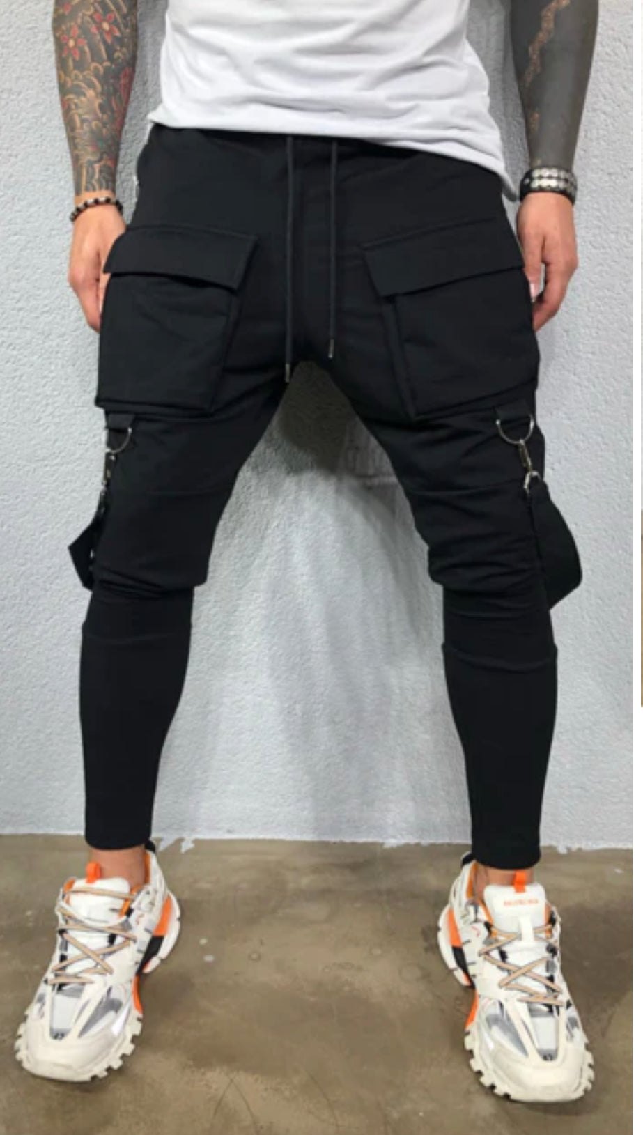 ALESSANDRO BLACK FASHION JOGGER