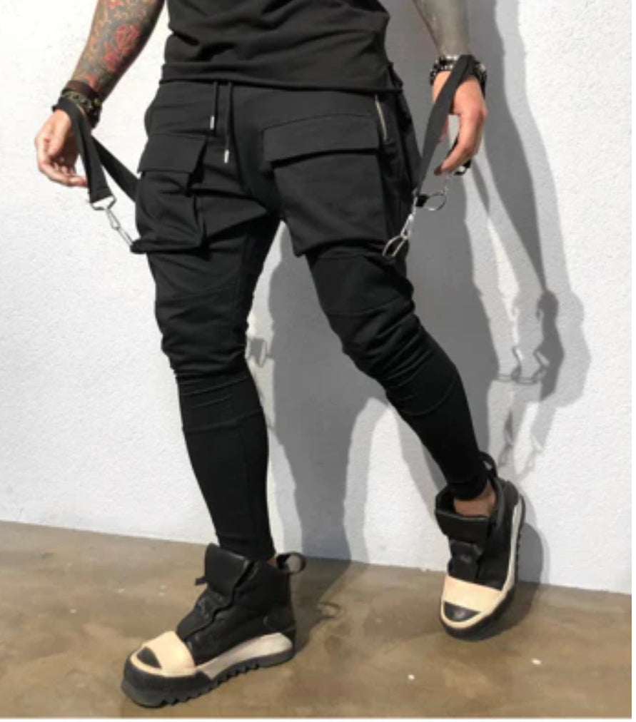 ALESSANDRO BLACK FASHION JOGGER