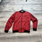 SOFT SHELL BOMBER JACKET RED