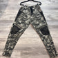 CAMO FASHION JEANS WITH LACE DETAILS